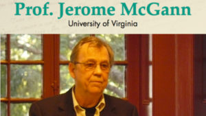 Scopri di più sull'articolo Jerome McGann: “Memory now” | Univr | 10.4.2014
